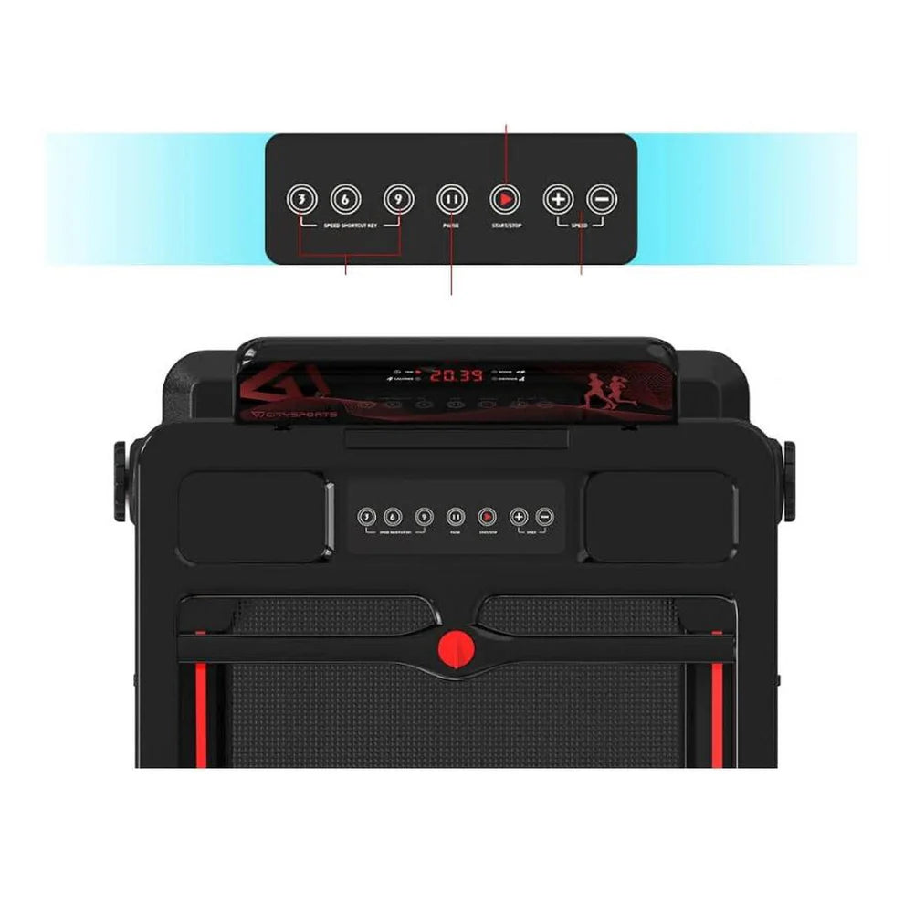 Opvouwbare loopband van 1400 W, KLAREO WP9